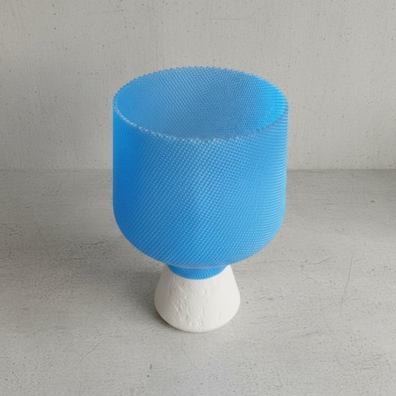 Image 1 of Blue Glow Design Lamp 30 cm