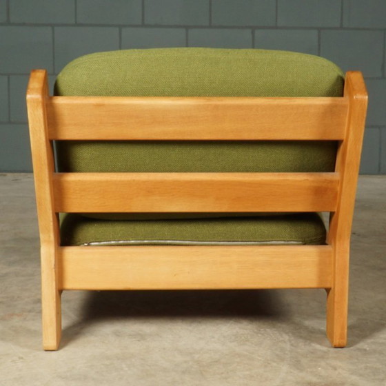 Image 1 of Salon/groupe de sièges modulable vintage – vert – années 1970