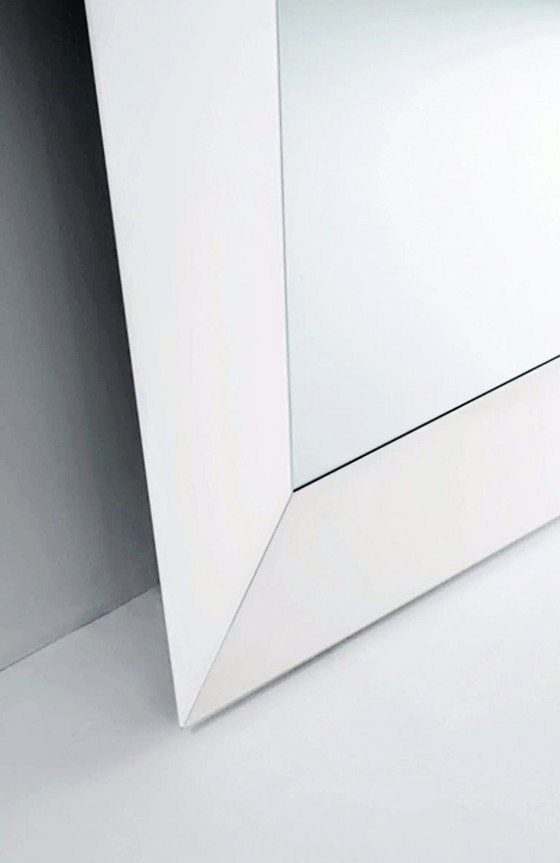 AURA BIG MIRROR - SUPERIOR DESIGN IN OUTLET -60%, Glas Italia, Wood, Glass, White, Modern (photo 6 of 10)
