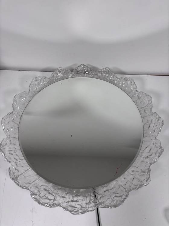 Miroir mural vintage avec éclairage | Plexiglas années 1960 | 70 – Schöninger (photo 13 of 15)