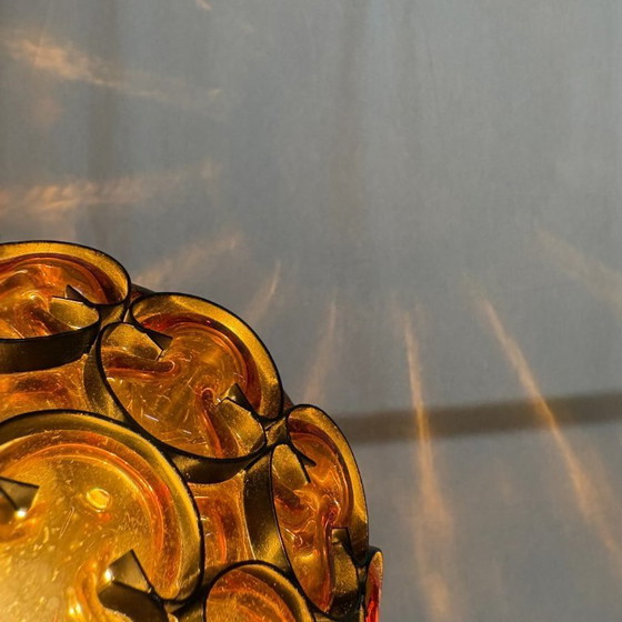 Image 1 of Suspension en verre vintage