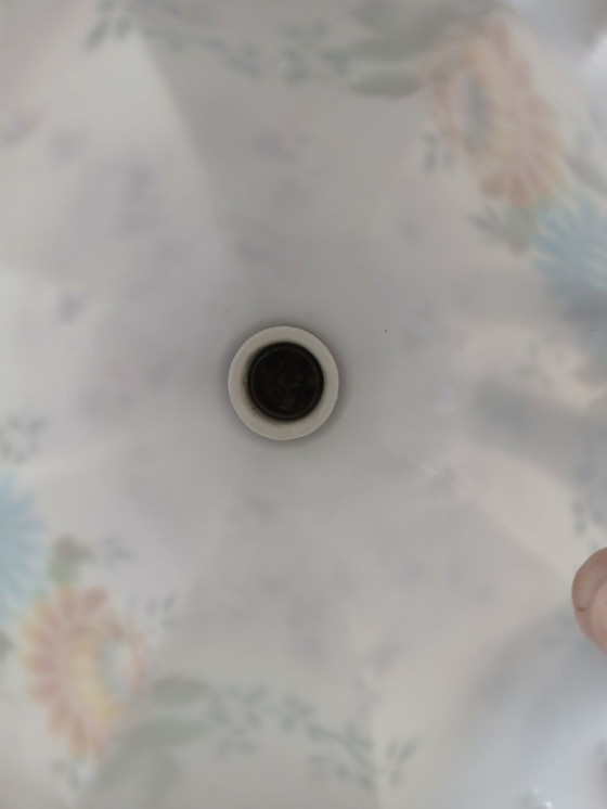 Image 1 of Art Deco Pendant Lamp – Opaline Glass - Vintage