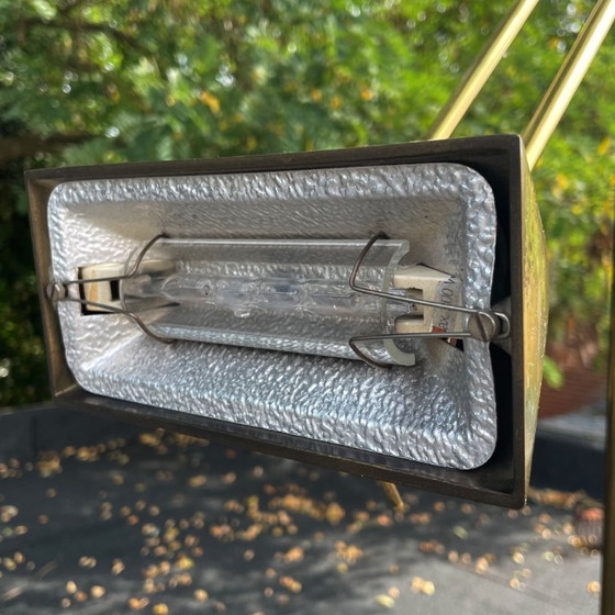 Lampada da terra vintage regolabile in ottone con dimmer – Lampade da terra, Brass, Metal (photo 9 of 23)