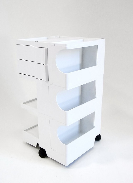 Image 1 of Carro Boby en blanco, diseñado por Joe Colombo para B-Line, Italia, 2009.