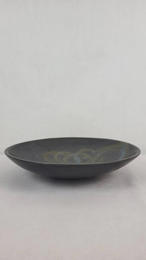 Stoneware dish / cup signed Jean Cacheleux – Crockery, Porcelain, Vintage (photo 3 of 7)