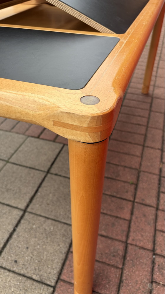 Image 1 of Stokke Scandinavisch vintage bureau met opzetkast