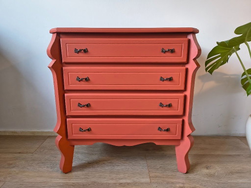 Commode en terre cuite / Commode vintage – dressoirs, Wood
