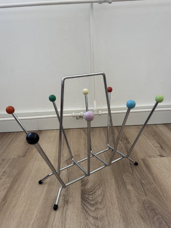 Image 1 of Charles and Ray Eames Style Magazine Rack - Atom