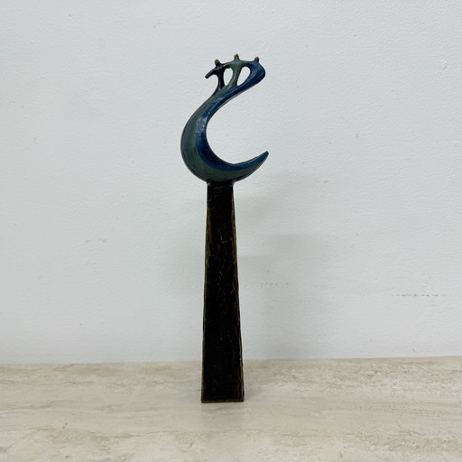 Corry Van Ammerlaan For Artihove Bronze Sculpture