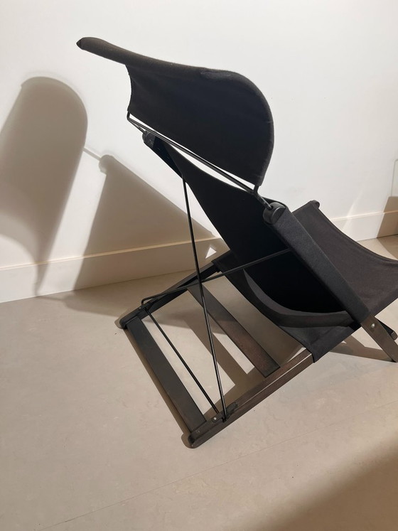 Poltrona marrone Tord Bjorklund per Ikea – Poltrone, Legno, Tela (photo 5 of 5)