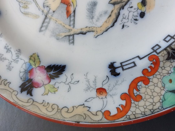 Image 1 of Assiette "Timor" néerlandaise Petrus Regout du XIXe siècle