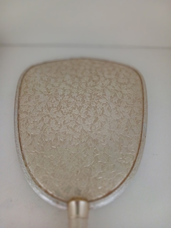Vintage Hairbrush and Hand Mirror/Dressing Table Set – Decoration, Glass, Metal (photo 9 of 12)