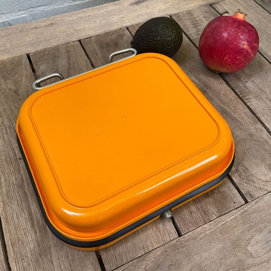 Bilancia da cucina svedese EKS arancione vintage, da appendere al muro. – Accessori da cucina, Metal, Plastic (photo 9 of 9)
