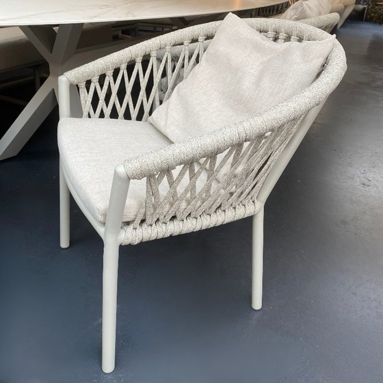 Image 1 of Borek tuintafel  LEXX ovaal Dekton 450x115 cm met Majinto Ardenza stoelen (7 stuks)