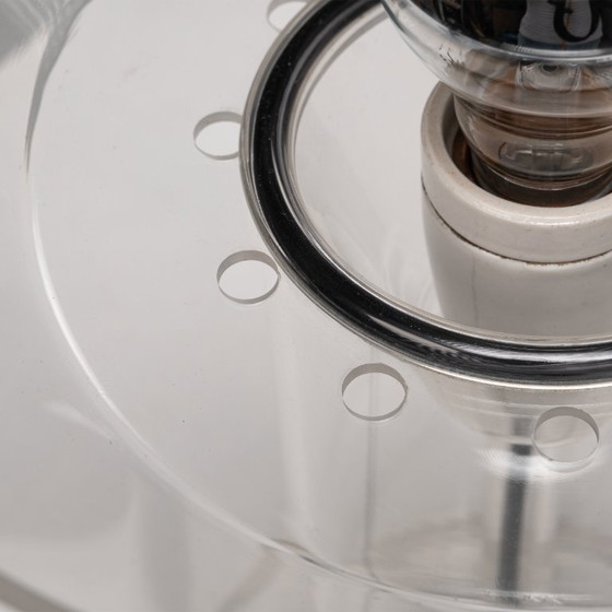 ABN Table Lamp by Aldo Van De Nieuwelaar, The Netherlands, 1975 – Plexiglass (photo 10 of 12)