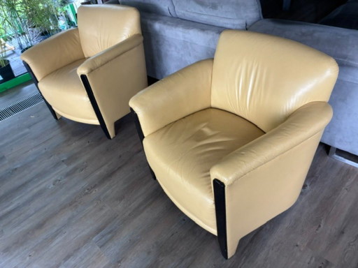 2 Vintage club armchairs
