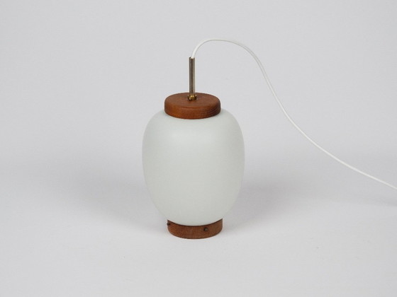Image 1 of Lampada a sospensione vintage danese Kina di Bent Karlby, Lyfa, anni '40