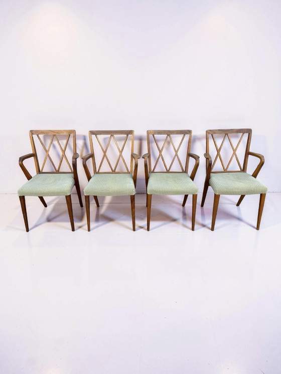 Image 1 of 4 sillas de comedor Poly Z de A.A. Patijn para Zijlstra
