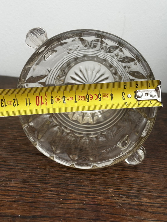 Image 1 of Small vintage cut glass ice bucket - H 12 cm