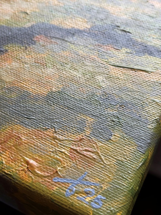 Image 1 of Winterlandschap schilderij met brug en water – Nuenen (bij Eindhoven) | Cacao Awaits