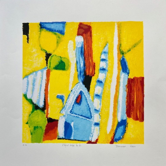 Image 1 of Serigrafía de Saskia Bremer - New age b.3