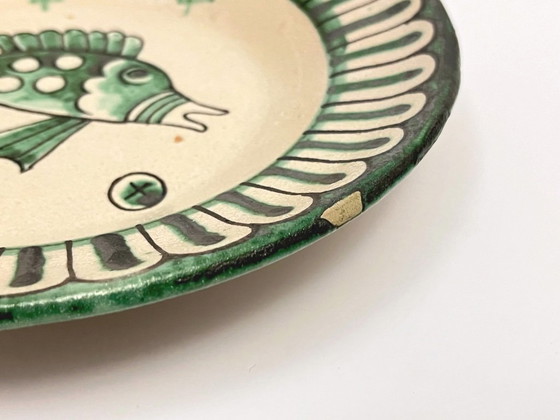 Image 1 of 4 platos de Vietri decorados por Fabbrica Ceramica Avallone, años 30