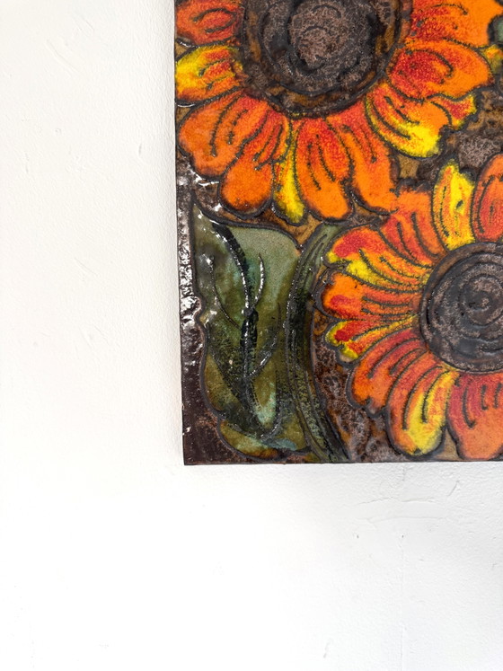 Vintage Ceramic Wall Tile, Ruscha Keramik ‘60 – Wall decoration (photo 4 of 6)