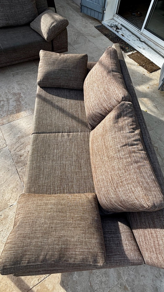Contemporary brown BoConcept Cenova sofa, 190x85 cm (Lounge Design), 2 seaters, Textile (photo 3 of 5)