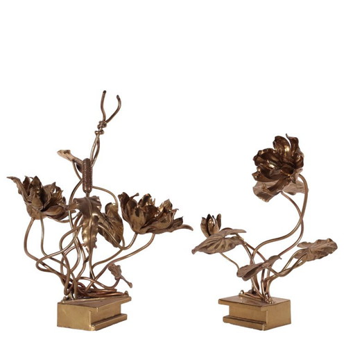 Pair of Maison Jansen Style Sculptures – decoratieve objecten, Brass (photo 2 of 21)