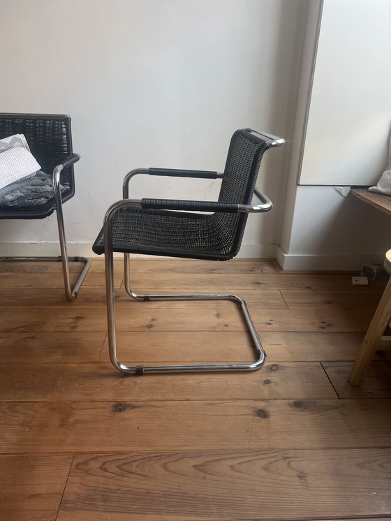 Image 1 of 4x Chaises de salle à manger vintage Tecta D41 Freischwinger