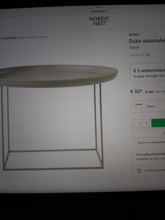 Image 1 of Mesa baja/mesa auxiliar NORR11