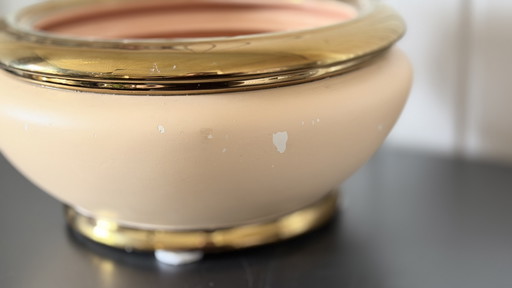 Bol/bocadero de diseño vintage de Bosa Ceramiche Italy – Oro de 24k – schalen, Gold (photo 2 of 9)