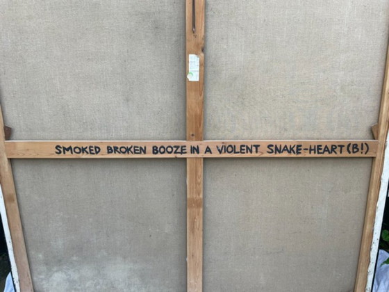 Image 1 of Paul Pasman - smoked broken booze in a violent snake - heart (B)