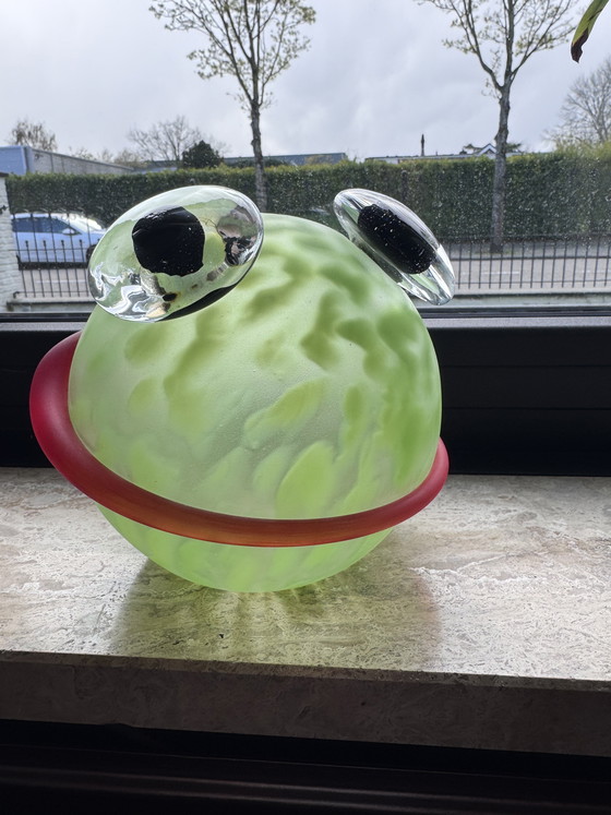 Image 1 of Grote Boheems kristal kikker-Loranto-Gelimiteerde oplage