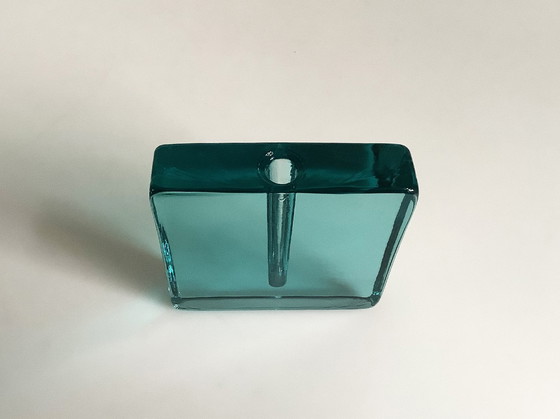 Image 1 of Vintage Danish Design Solifleur Vases Glass 1970s