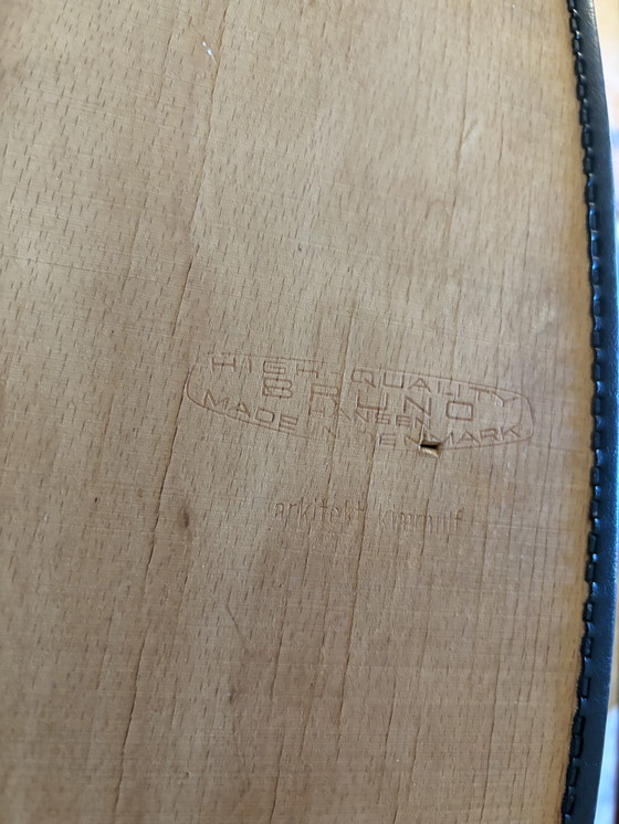 Image 1 of 4 x chaise Arkitekt Kjaerulf Bruno Hansen
