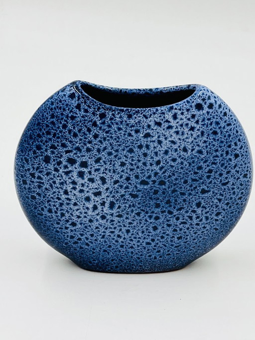 Ceramic pebble vase by Maredsous Antonio Lampecco