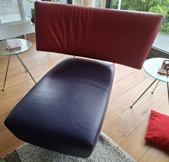 Image 1 of Leolux leather Akka sofa