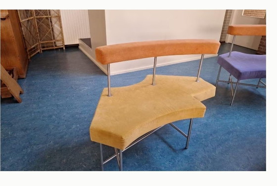 Image 1 of Design rondzit tafel en modulaire banken