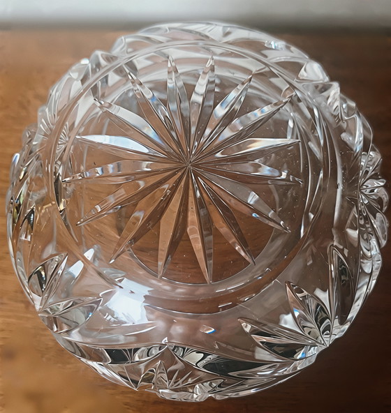 Image 1 of Amazing vintage hand cut 24% leadcrystal bowl Nachmann