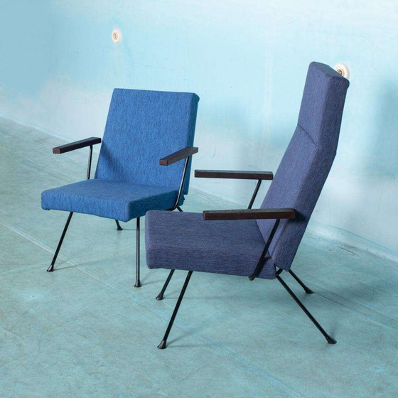 Image 1 of Rare Gispen 1410 armchair 1960s Minimalist Lounge