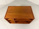 Dyrlund-Teak-Audio-TV-Möbel auf Rädern aus den 1960er Jahren