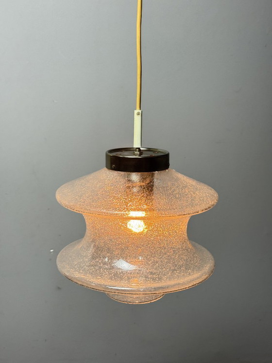 Image 1 of Mid-Century Design „Meerpaal“ Pendelleuchte von Raak Amsterdam, Modell B-1048. Niederlande, 1960er Jahre