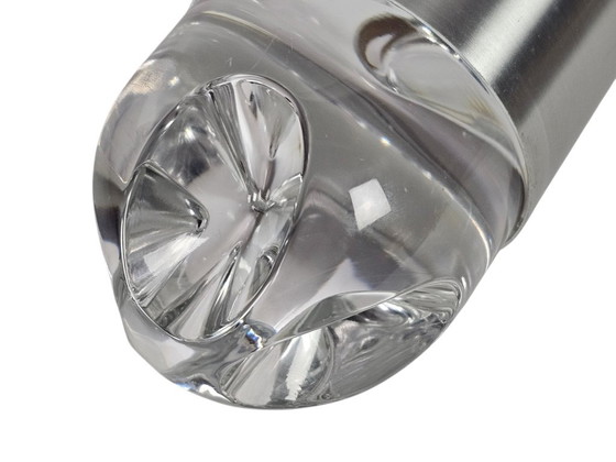 Raak Amsterdam - B 1015 - 'Bullet' Pendelleuchte - Aluminium - Kristall - Holland - 60er Jahre (photo 6 of 9)