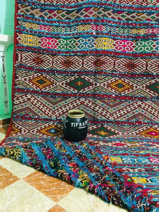 Image 1 of Grand Vintage Boujad, Berber Rug 5MX2.5