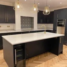 Image 1 of Suspension industrielle dorée - Cadre de base par QAZQA