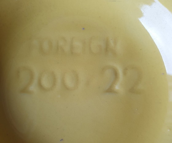 Image 1 of Twee Art Deco vazen met opvallend 2-kleurig glazuur