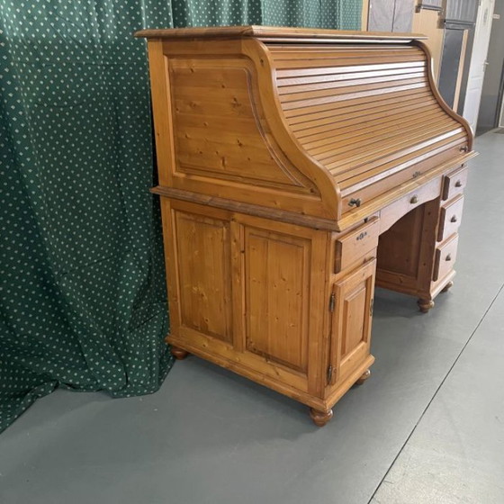 Scrivania classica – Armadi contenitori, Legno, Ottone (photo 2 of 9)