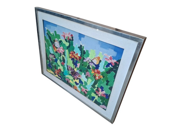 Image 1 of Original Work by Guido Pacciani – Vibrant Nature (Weaving Technique)