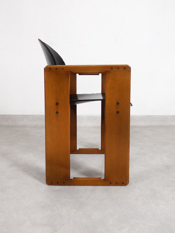 Image 1 of 4 sedie da pranzo - 'Dialogo' - Afra & Tobia Scarpa